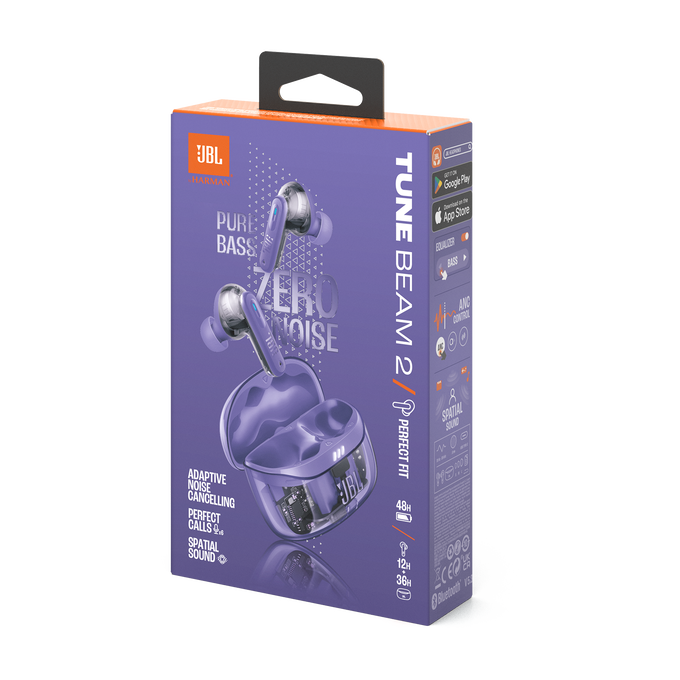 JBL Tune Beam 2 Ghost Edition | True Wireless Noise Cancelling Earbuds